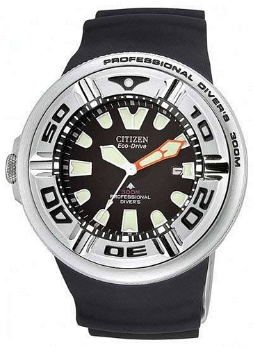 Citizen Herrklocka BJ8050-08E Professional Diver Svart/Gummi Ø48 mm - Citizen