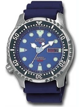 Citizen Herrklocka NY0040-17LE Promaster Blå/Gummi Ø42 mm - Citizen