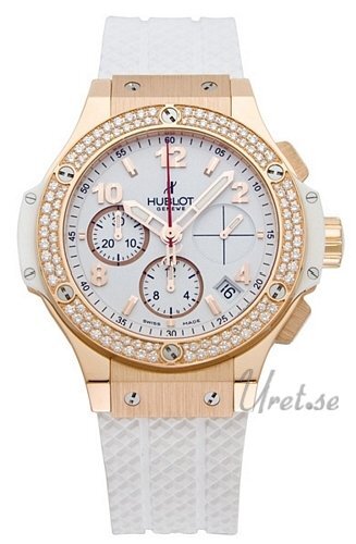 Hublot Herrklocka 341.PE.230.RW.114 Big Bang 41mm Vit/Gummi Ø41 mm - Hublot