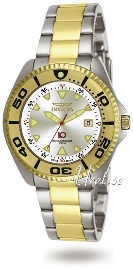 Invicta 10 Herrklocka 3872 Silverfärgad/Stål Ø42 mm - Invicta