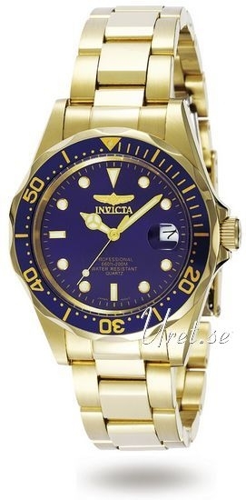 Invicta Pro Diver Herrklocka 8937 Blå/Gulguldtonat stål Ø39 mm - Invicta