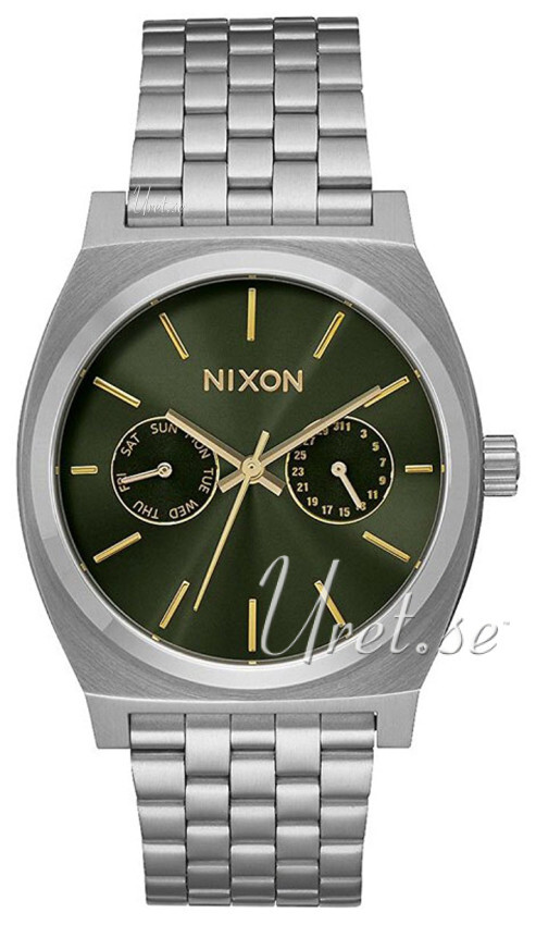 Nixon The Time Teller A9222210-00 Grön/Stål Ø37 mm
