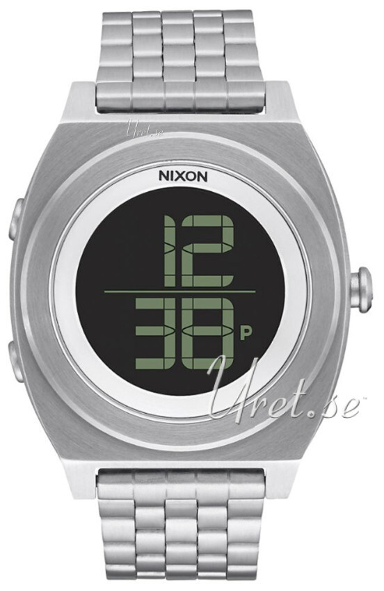 Nixon The Time Teller A948000-00 LCD/Stål Ø40 mm - Nixon