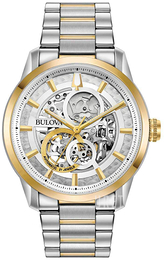 Bulova Classic Silverfärgad/Gulguldtonat stål Ø43 mm 98A214