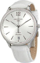 Certina DS Dream Silverfärgad/Läder Ø38 mm C021.810.66.037.00