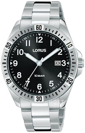 Lorus Classic Svart/Stål Ø39 mm RH925NX9