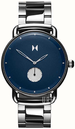 MVMT Revolver Blå/Stål Ø41 mm MR01-BLUS