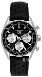 TAG Heuer Carrera Svart/Läder Ø39 mm CBS2210.FC6534