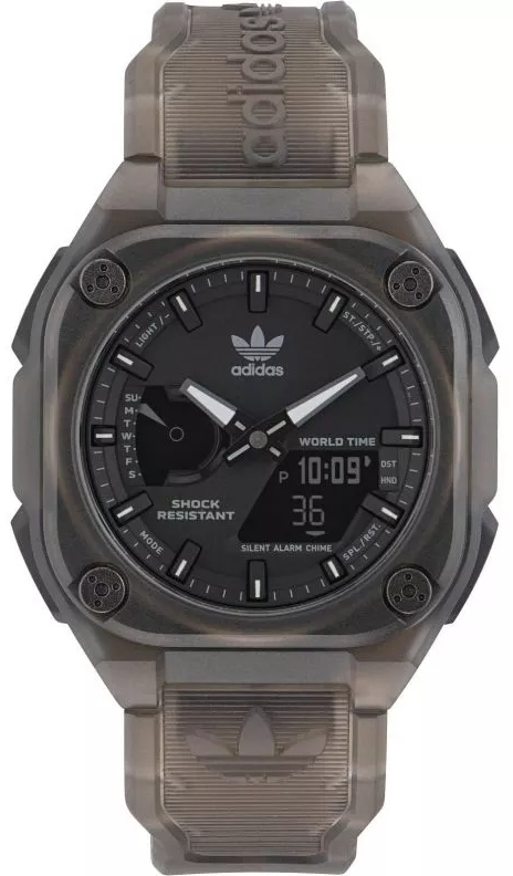 Adidas AOST23059 City Tech One Svart/Gummi Ø45 mm - Adidas