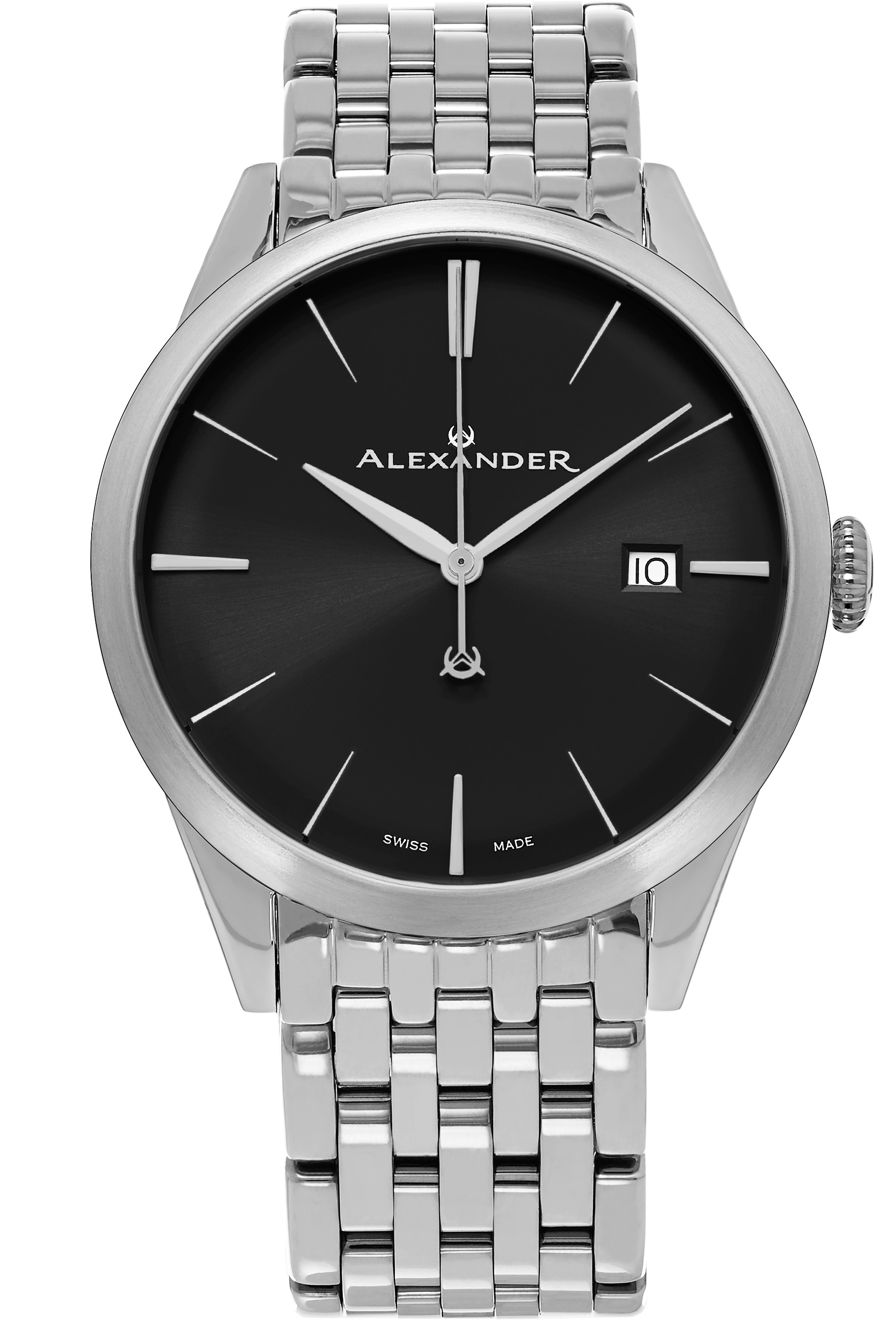 Alexander Herrklocka A911B-03 Heroic Svart/Stål Ø40 mm - Alexander
