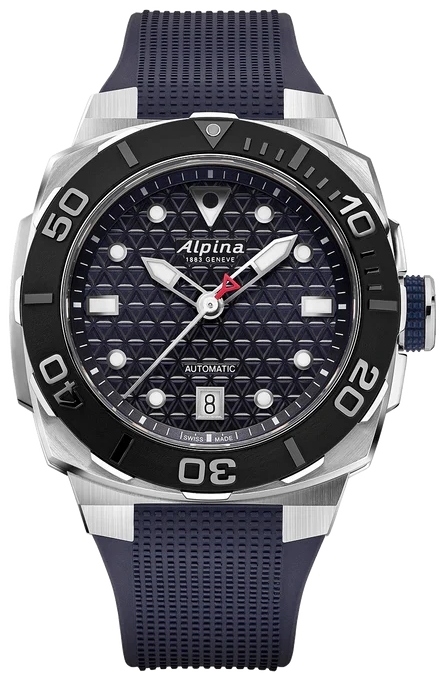 Alpina Herrklocka AL-525N3VE6 Seastrong Diver Extreme Blå/Gummi - Alpina