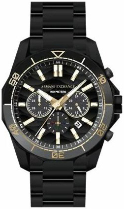 Armani Exchange Herrklocka AX1963 Spencer Svart/Stål Ø44 mm - Armani Exchange