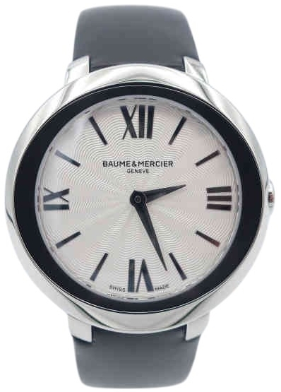 Baume & Mercier Damklocka M0A10185 PROMESSE Silverfärgad/Läder - Baume & Mercier