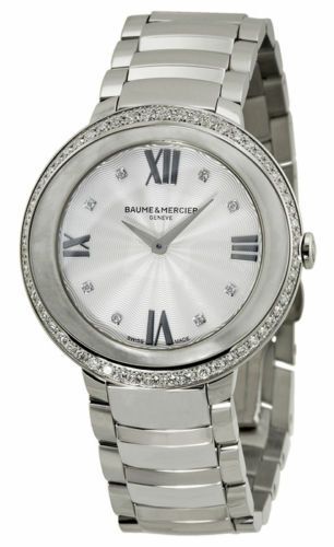 Baume & Mercier Damklocka M0A10199 Promesse Silverfärgad/Stål - Baume & Mercier