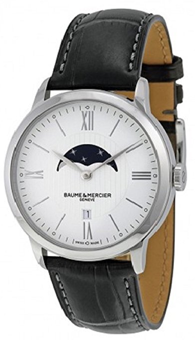 Baume & Mercier Herrklocka M0A10219 Classima Silverfärgad/Läder - Baume & Mercier