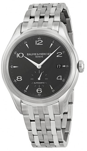 Baume & Mercier Herrklocka MOA10100 CLIFTON Svart/Stål Ø41 mm - Baume & Mercier