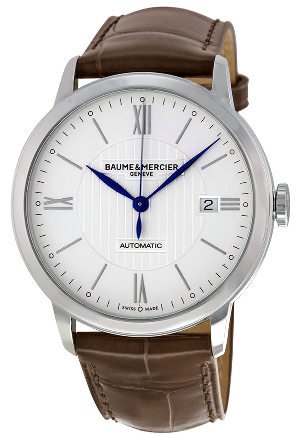 Baume & Mercier Herrklocka MOA10214 Classima Silverfärgad/Läder - Baume & Mercier