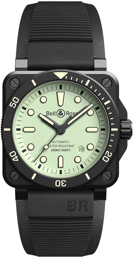 Bell & Ross Herrklocka BR-03-92-DIVER-FULL-LUM Instruments - Bell & Ross