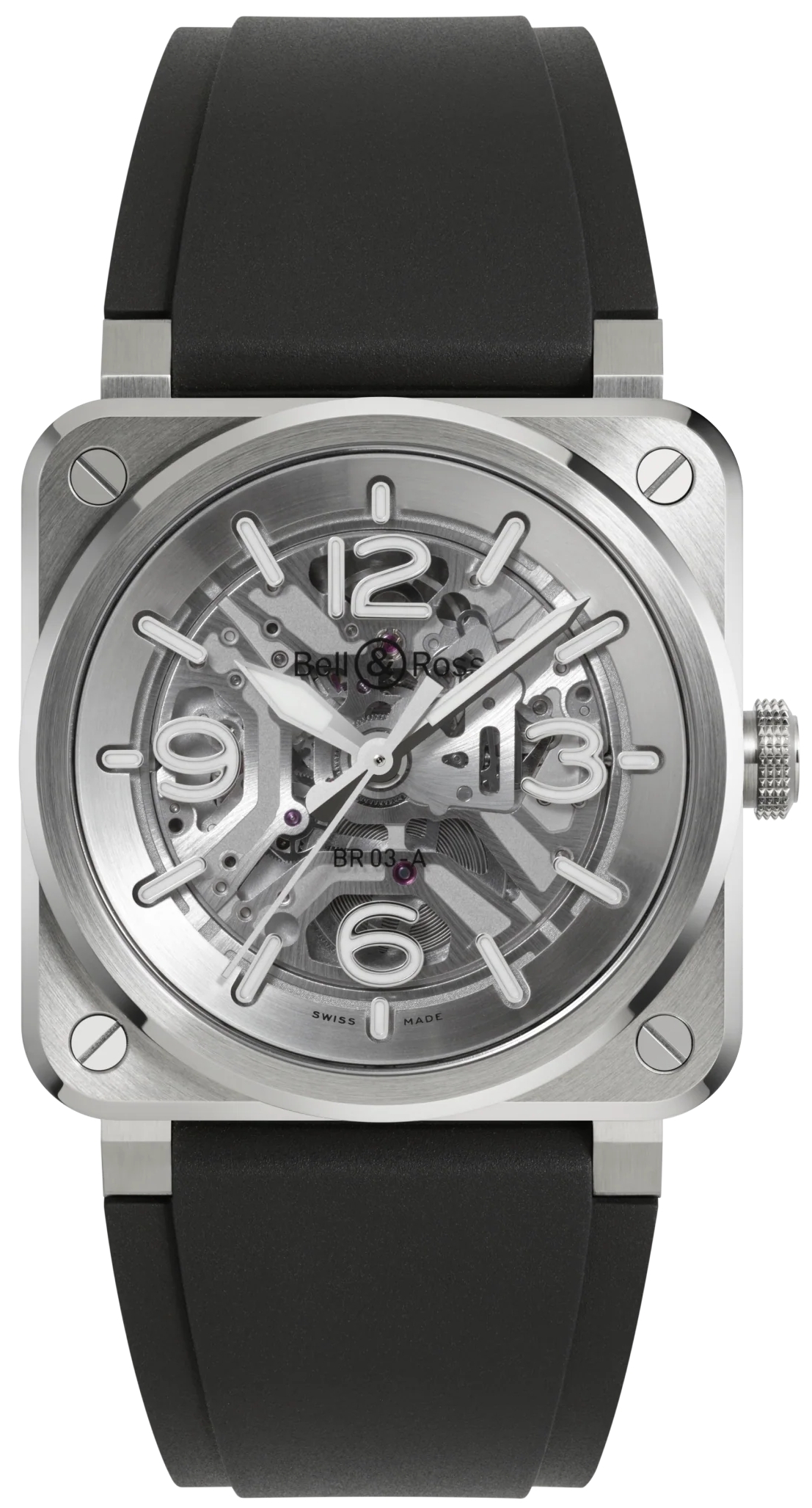 Bell & Ross Herrklocka BR03A-BL-SKST/SRB BR 03