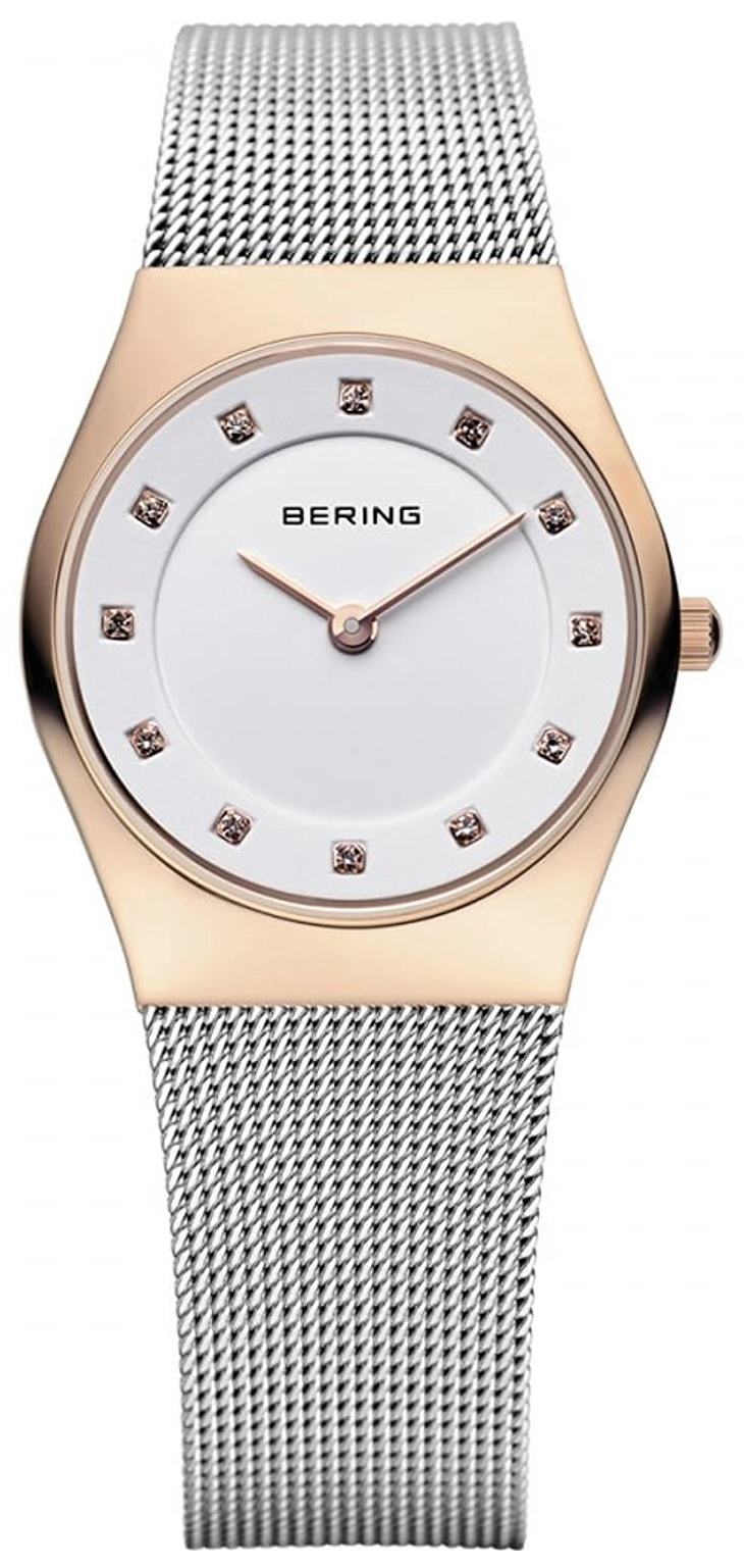 Bering Damklocka 11927-064 Classic Vit/Stål Ø27 mm