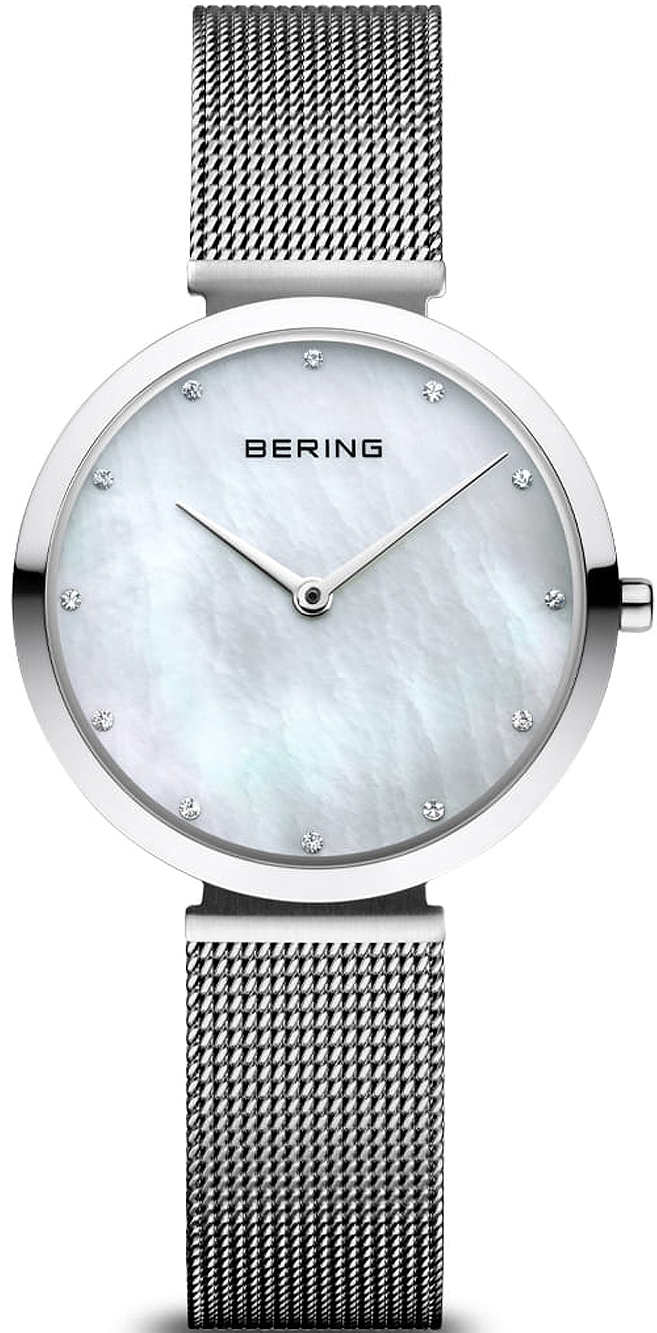 Bering Damklocka 18132-004 Classic Vit/Stål Ø32 mm - Bering