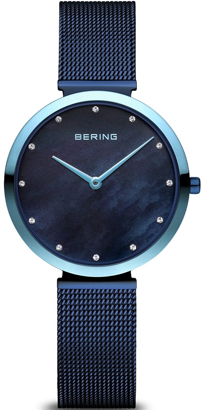 Bering Damklocka 18132-398 Classic Blå/Stål Ø32 mm - Bering
