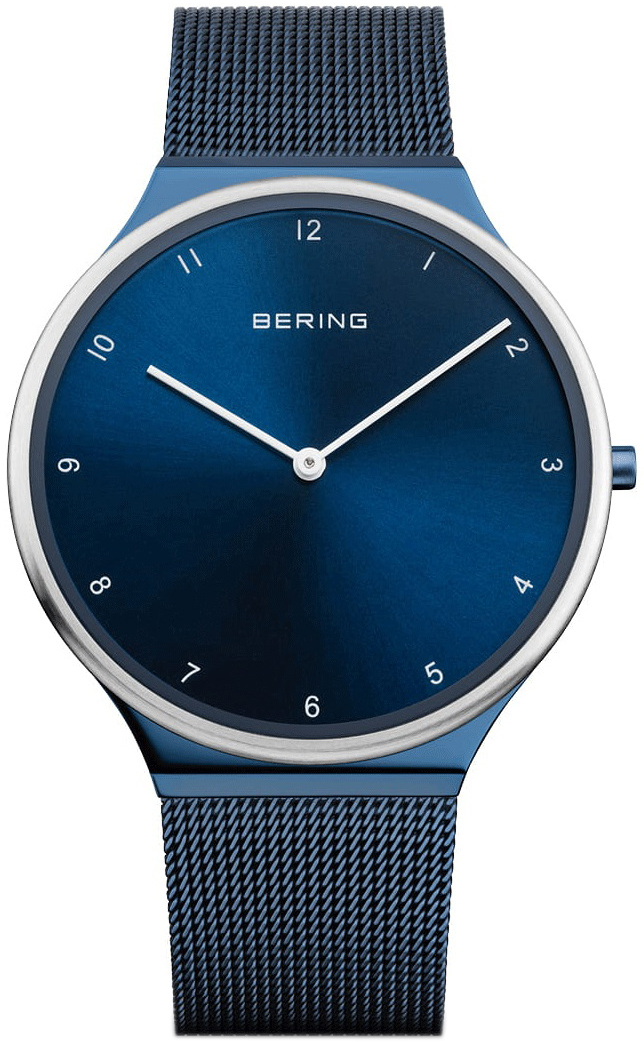 Bering Herrklocka 18440-397 Ultra Slim Blå/Stål Ø40 mm - Bering