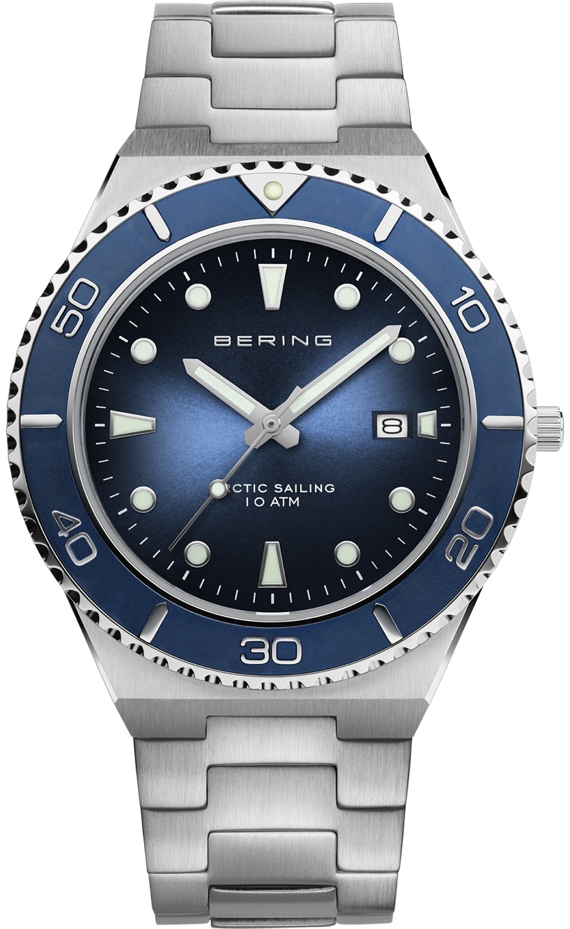 Bering Herrklocka 18940-707 Classic Blå/Stål Ø43 mm - Bering