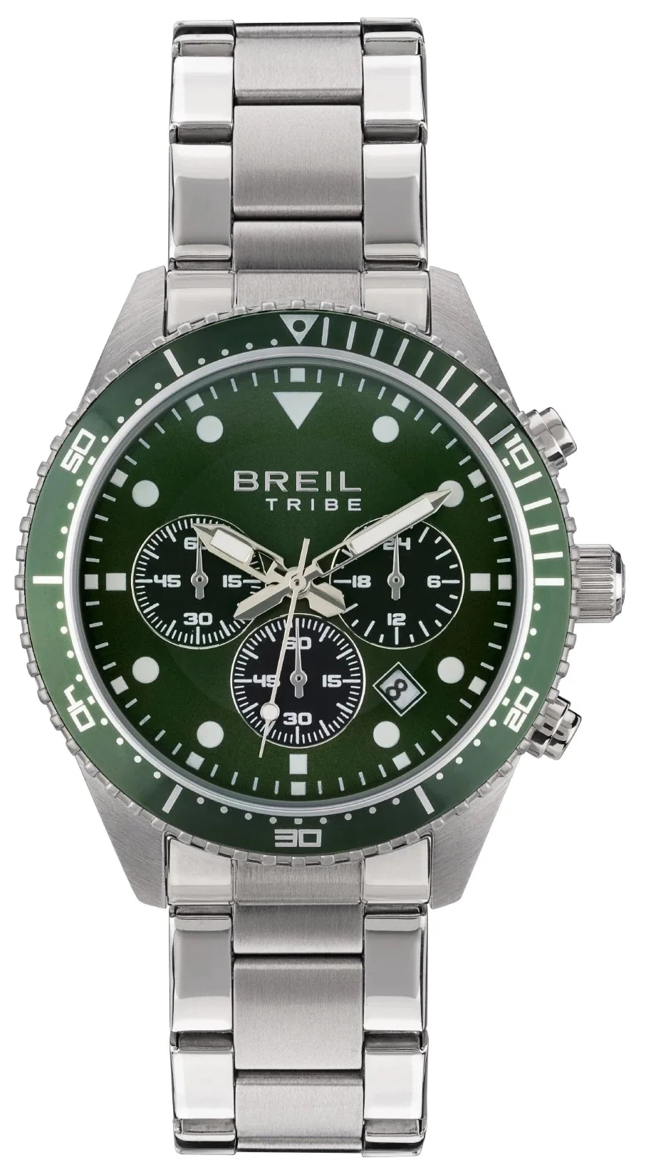 Breil Herrklocka EW0638 Sail Grön/Stål Ø43 mm - Breil