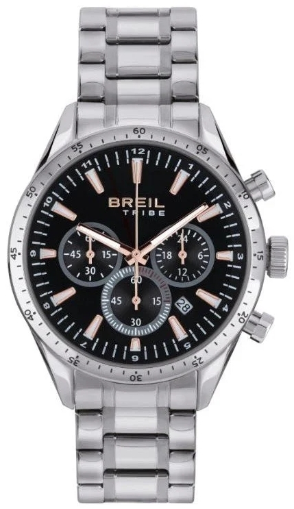 Breil Herrklocka EW0657 Jato Svart/Stål Ø42 mm - Breil
