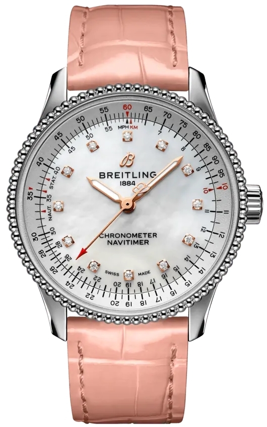 Breitling Damklocka A17395211A1P4 Navitimer Automatic 35 - Breitling