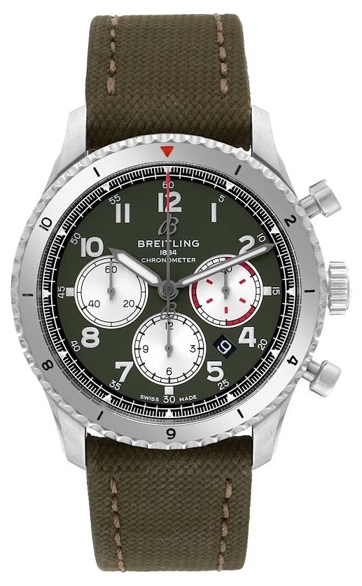 Breitling Herrklocka AB01192A1L1X1 Aviator 8 B01 Chronograph 43 - Breitling