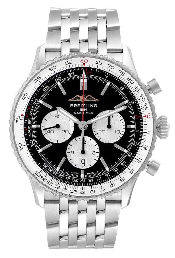 Breitling Herrklocka AB0137211B1A1 Navitimer B01 Chronograph 46 - Breitling