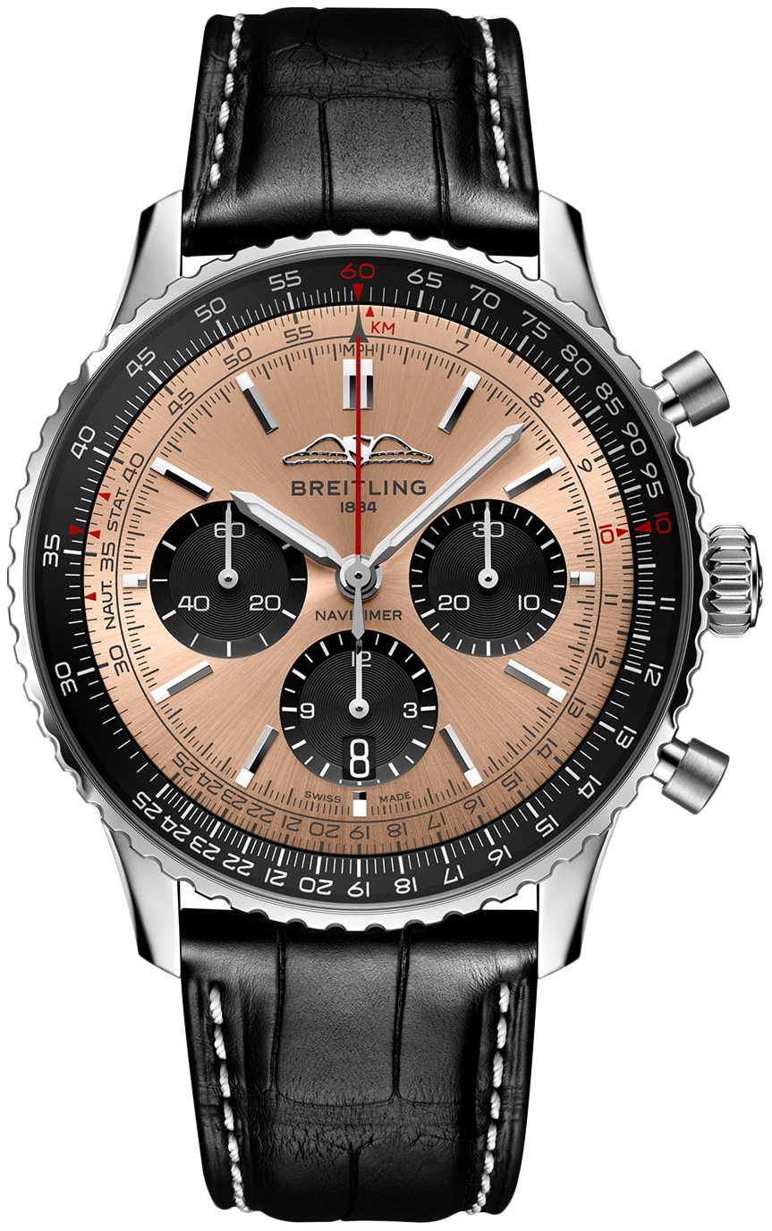 Breitling Herrklocka AB0138241K1P1 Navitimer B01 Chronograph 43 - Breitling