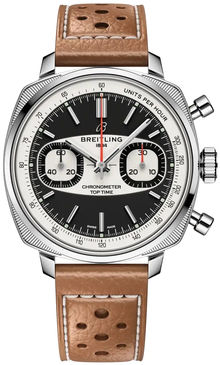 Breitling Herrklocka AB01771A1B1X1 Top Time B01 Racing Svart/Läder - Breitling
