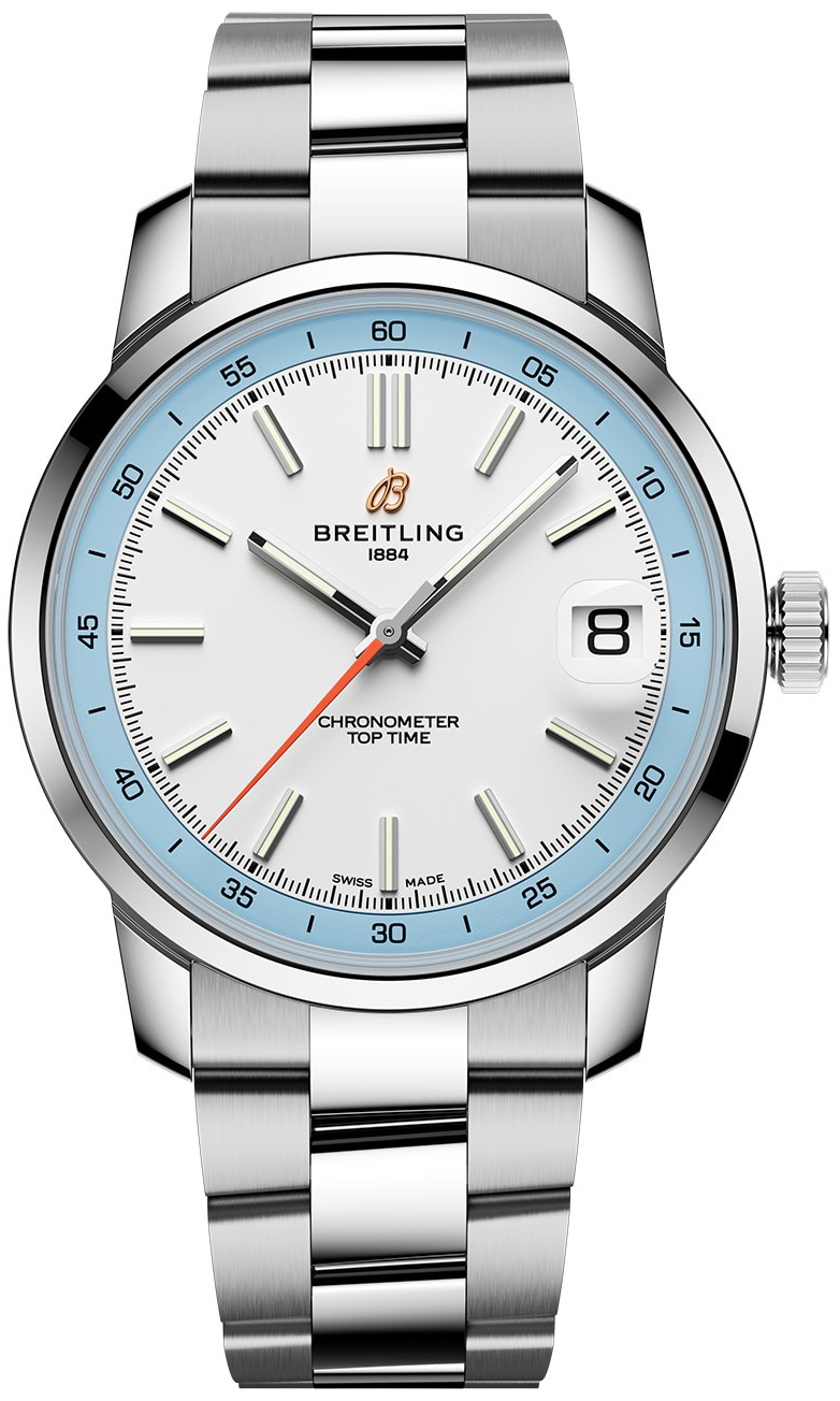 Breitling AB3113281A1A1 Top Time B31 Silverfärgad/Stål Ø38 mm - Breitling