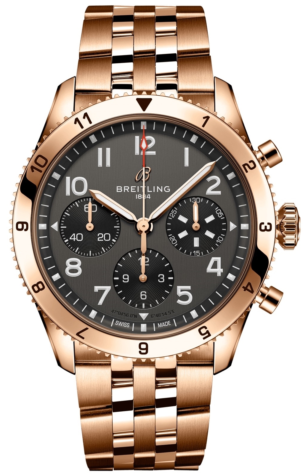 Breitling Herrklocka R233801A1B1R1 Classic AVI P-51 Mustang Svart/18 - Breitling