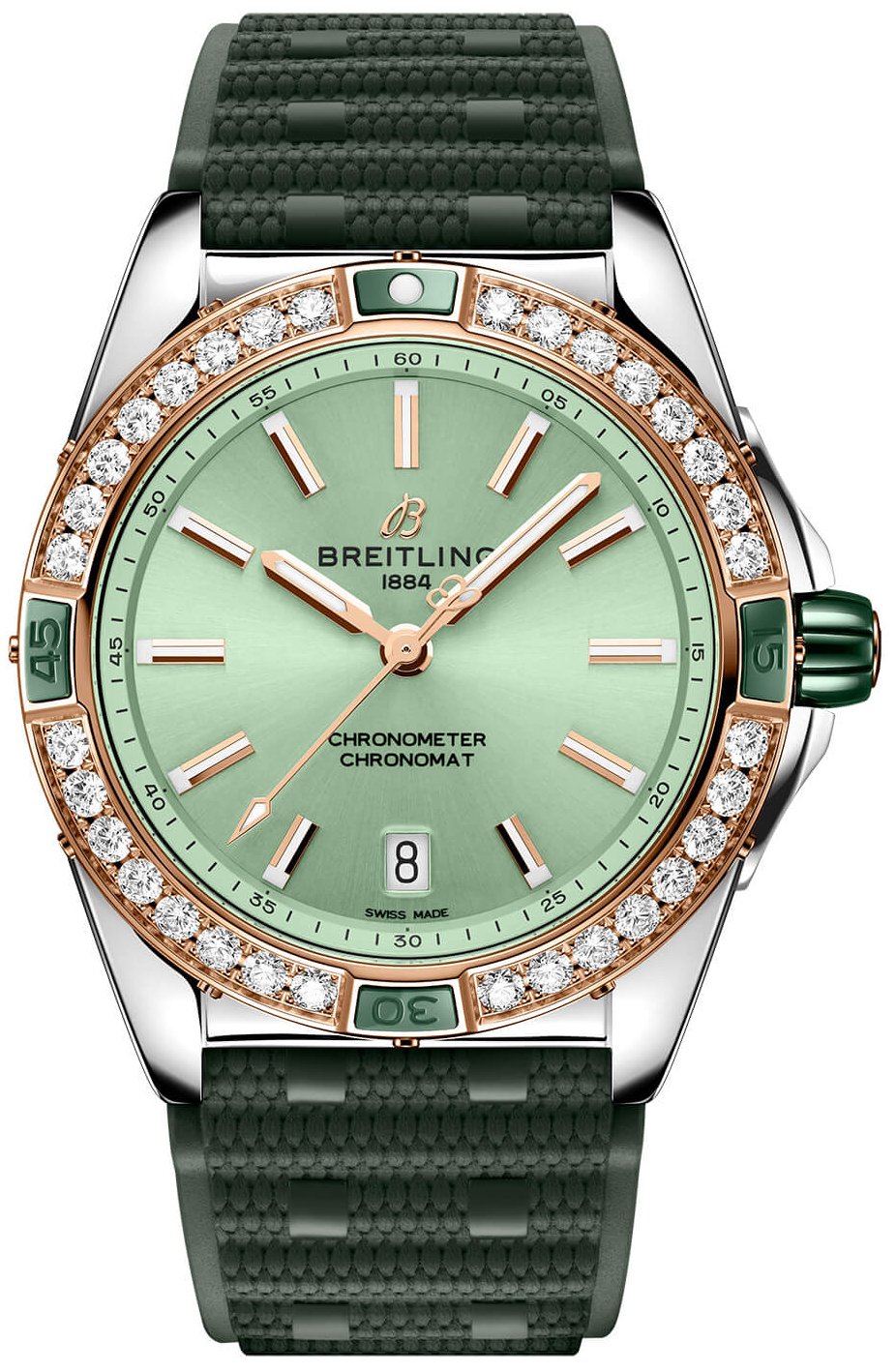 Breitling Damklocka U17356531L1S1 Super Chronomat Automatic 38 - Breitling