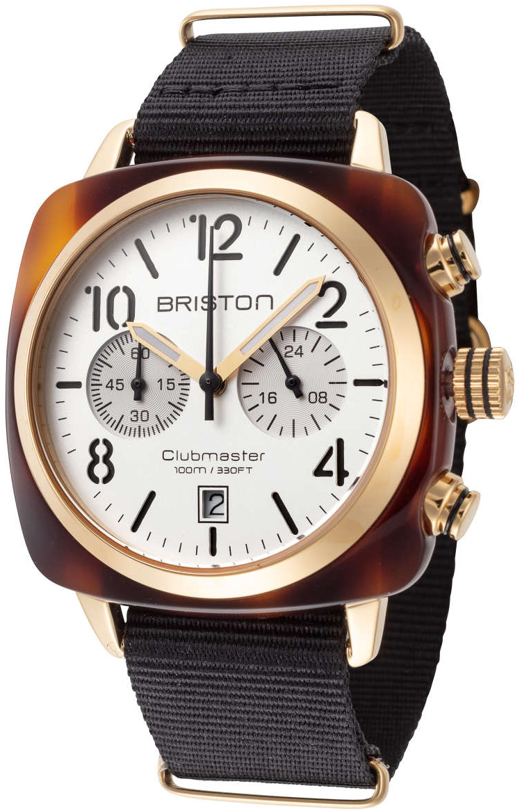 Briston Herrklocka 17140.PYA.T.2.NB Classic Silverfärgad/Textil