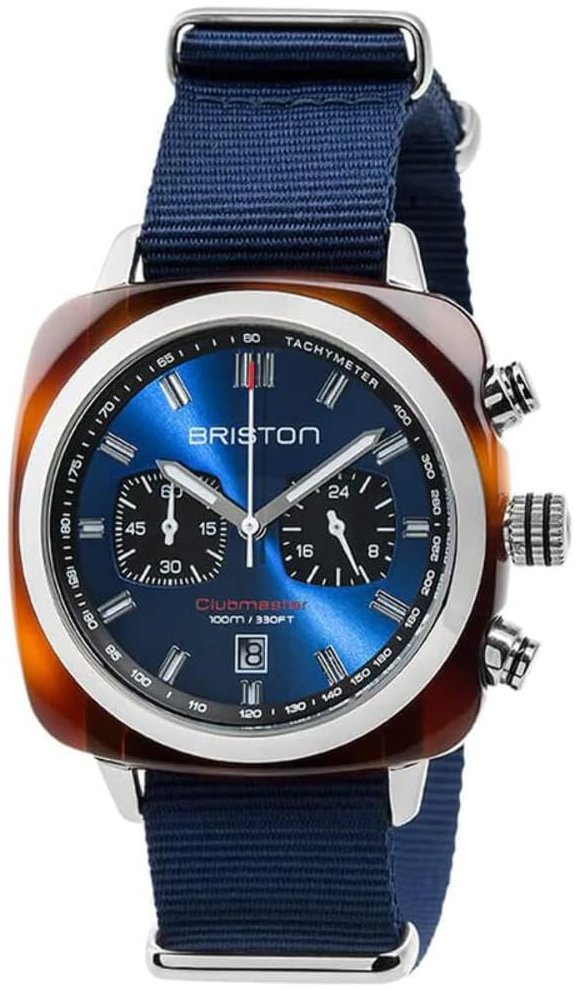 Briston Herrklocka 17142.SA.TS.9.NNB Sport Blå/Textil