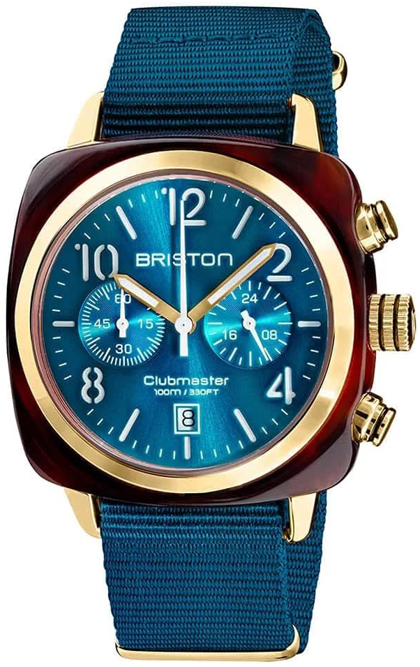Briston Herrklocka 19140.PYA.T.31.NBD Classic Blå/Textil