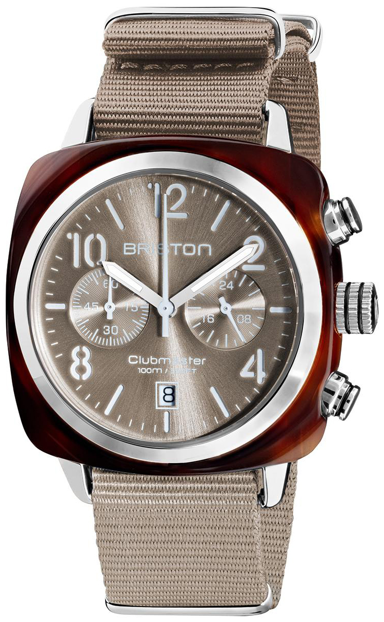 Briston Herrklocka 19140.SA.T.30.NT Classic Grå/Textil