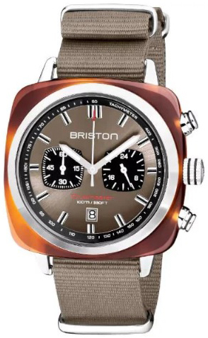 Briston Herrklocka 20142.SA.TS.30.NT Sport Grå/Textil