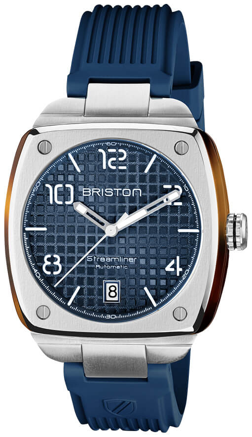 Briston Herrklocka 23640.S.T.15.RNB Urban Blå/Gummi