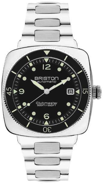 Briston Herrklocka 241740.PS.LD.1.SB Clubmaster Svart/Stål