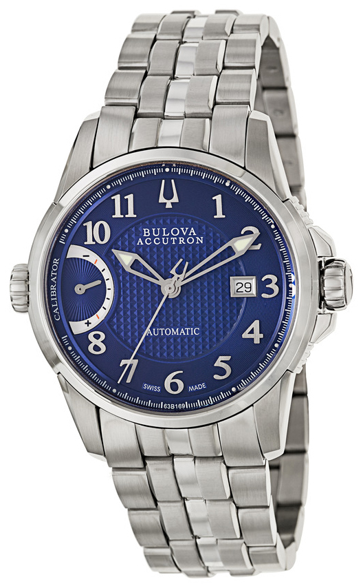 Bulova Herrklocka 63B169 Accutron Blå/Stål Ø43 mm