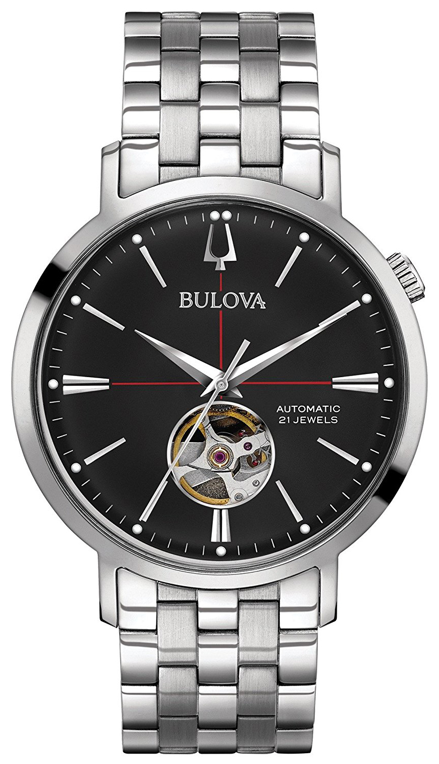 Bulova Herrklocka 96A199 Svart/Stål Ø41 mm - Bulova