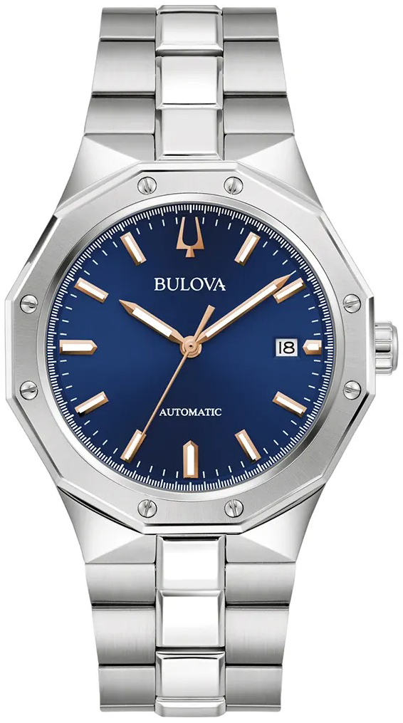 Bulova Herrklocka 96B463 Classic Blå/Stål Ø40 mm - Bulova