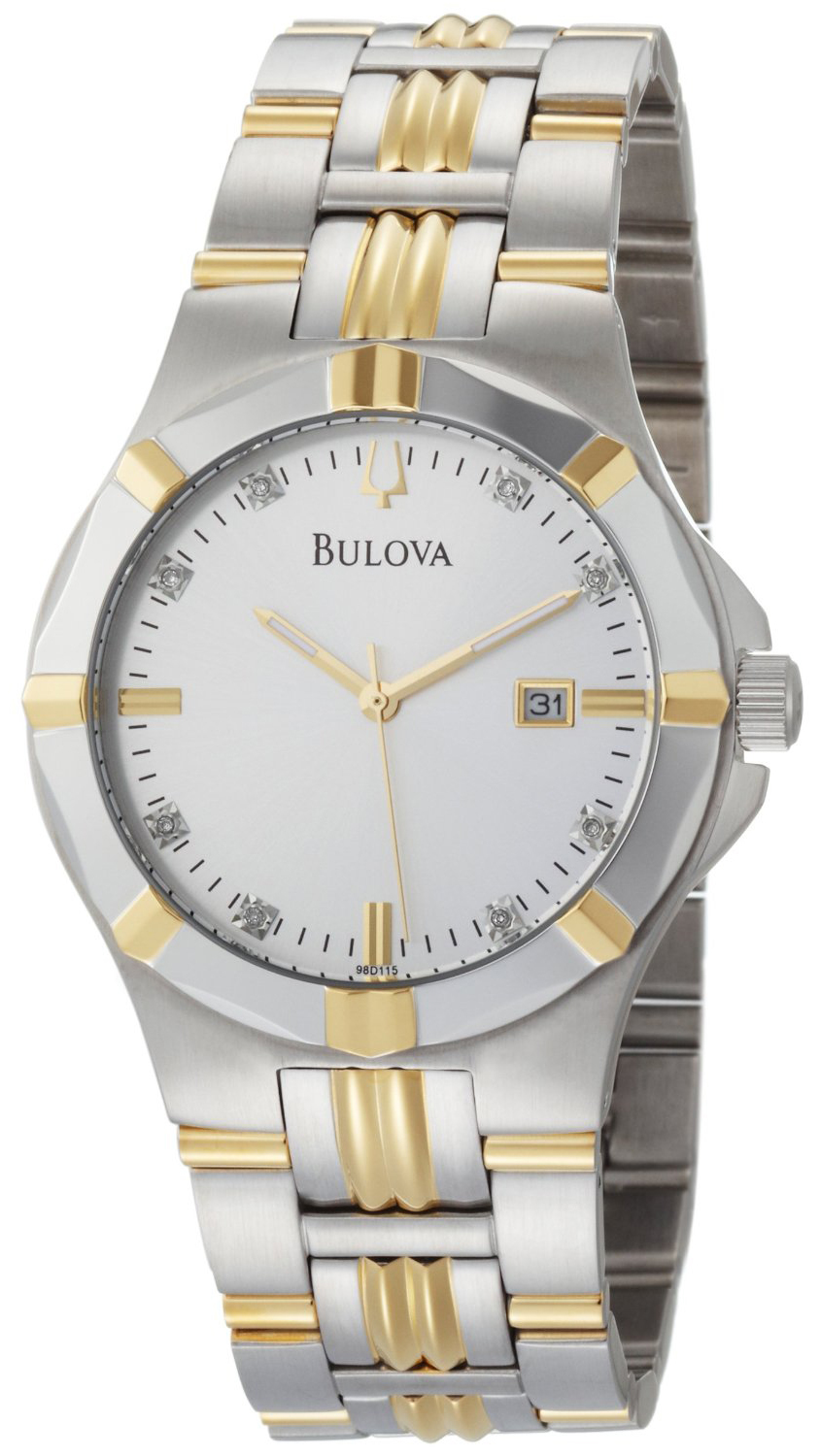 Bulova Herrklocka 98D115 Silverfärgad/Stål Ø40 mm - Bulova