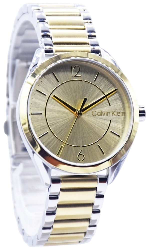 Calvin Klein CK Damklocka 25200192 Entice Guldtonad/Guldtonat stål - Calvin Klein CK